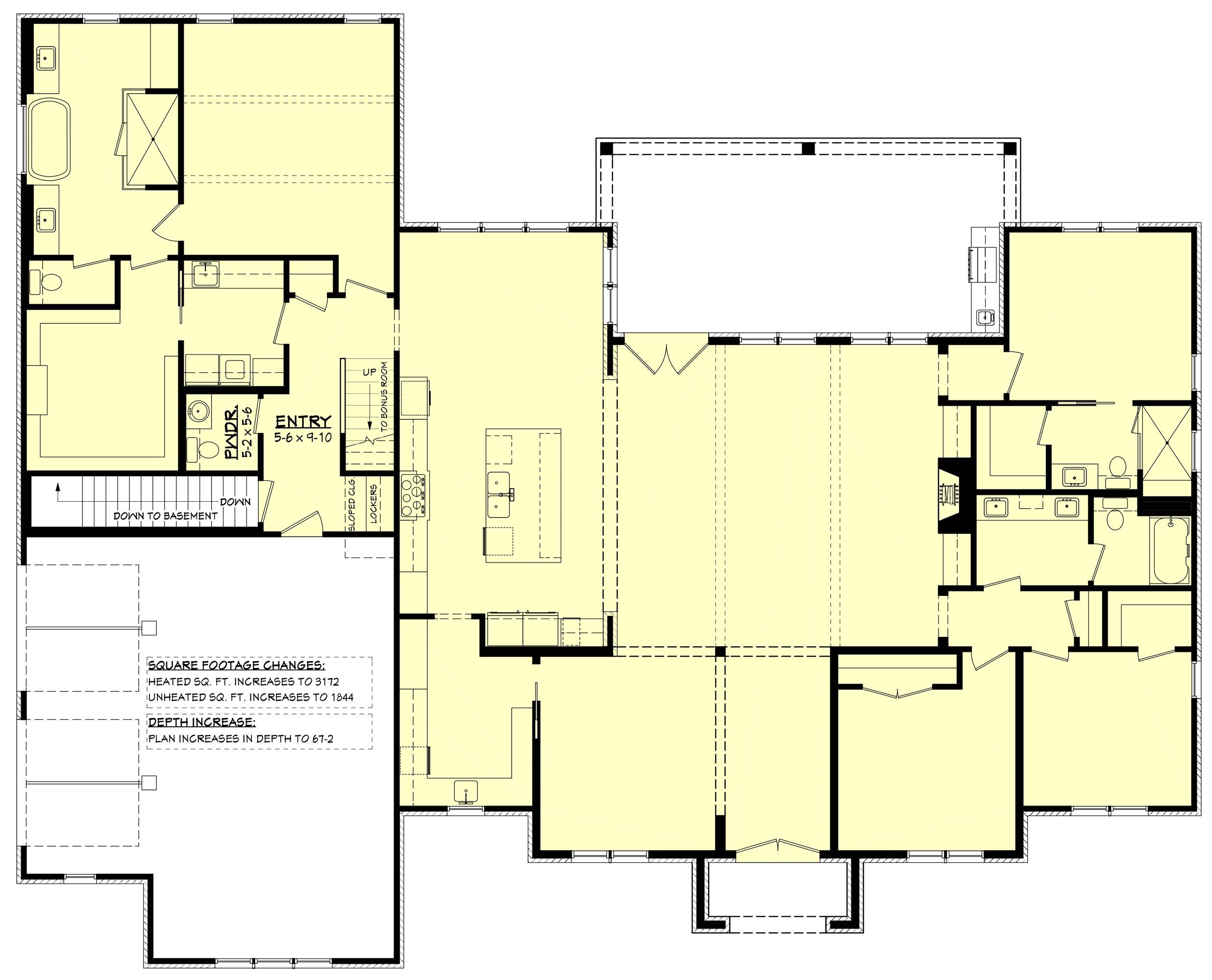 Basement Stair Location