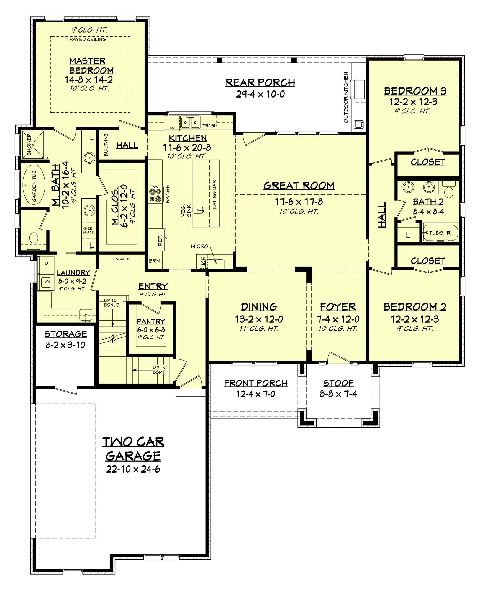 Basement Stair Location