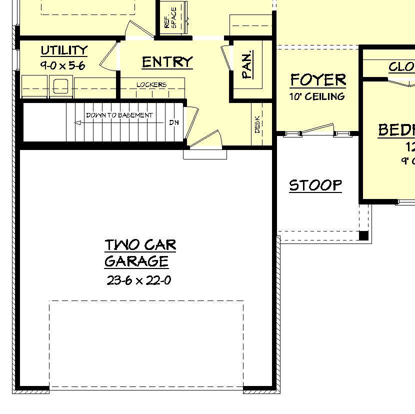 Basement Stair Location