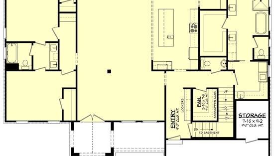 Basement Stair Location