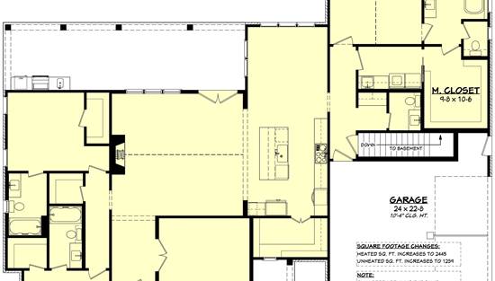 Basement Stair Location
