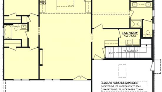 Basement Stair Location
