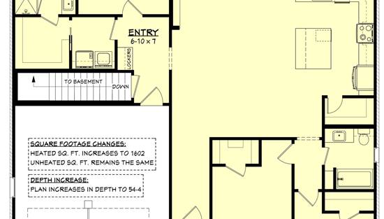 Basement Stair Location