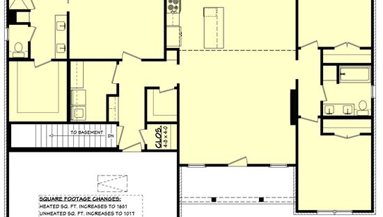 Basement Stair Location