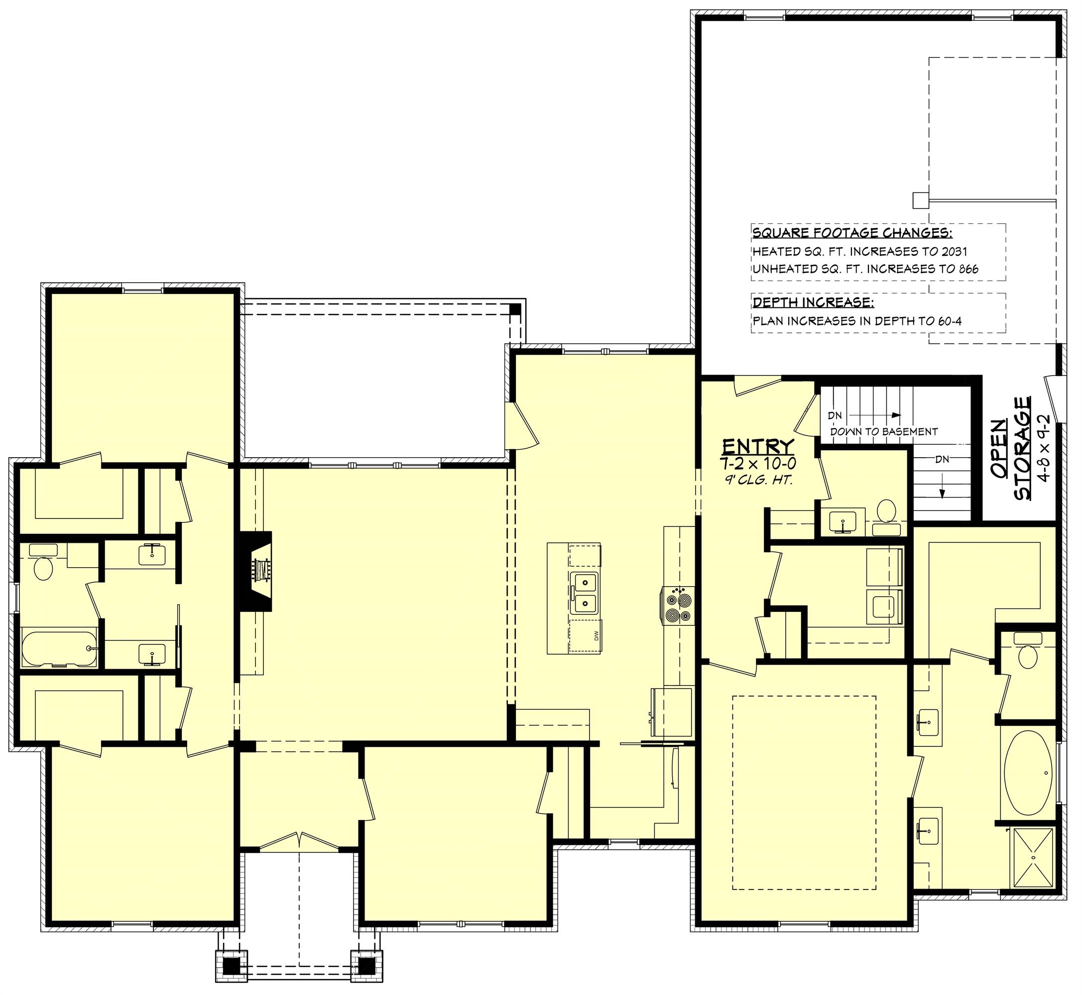 Basement Stair Location