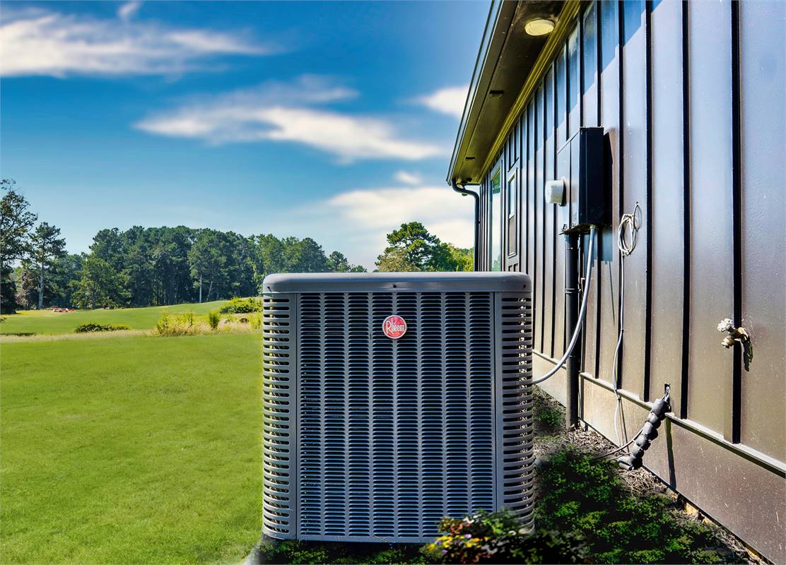 Side View Featuring HVAC by Rheem