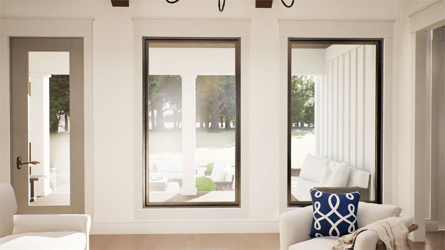 Pella® Picture Frame Windows Adding Lots of Natural Light