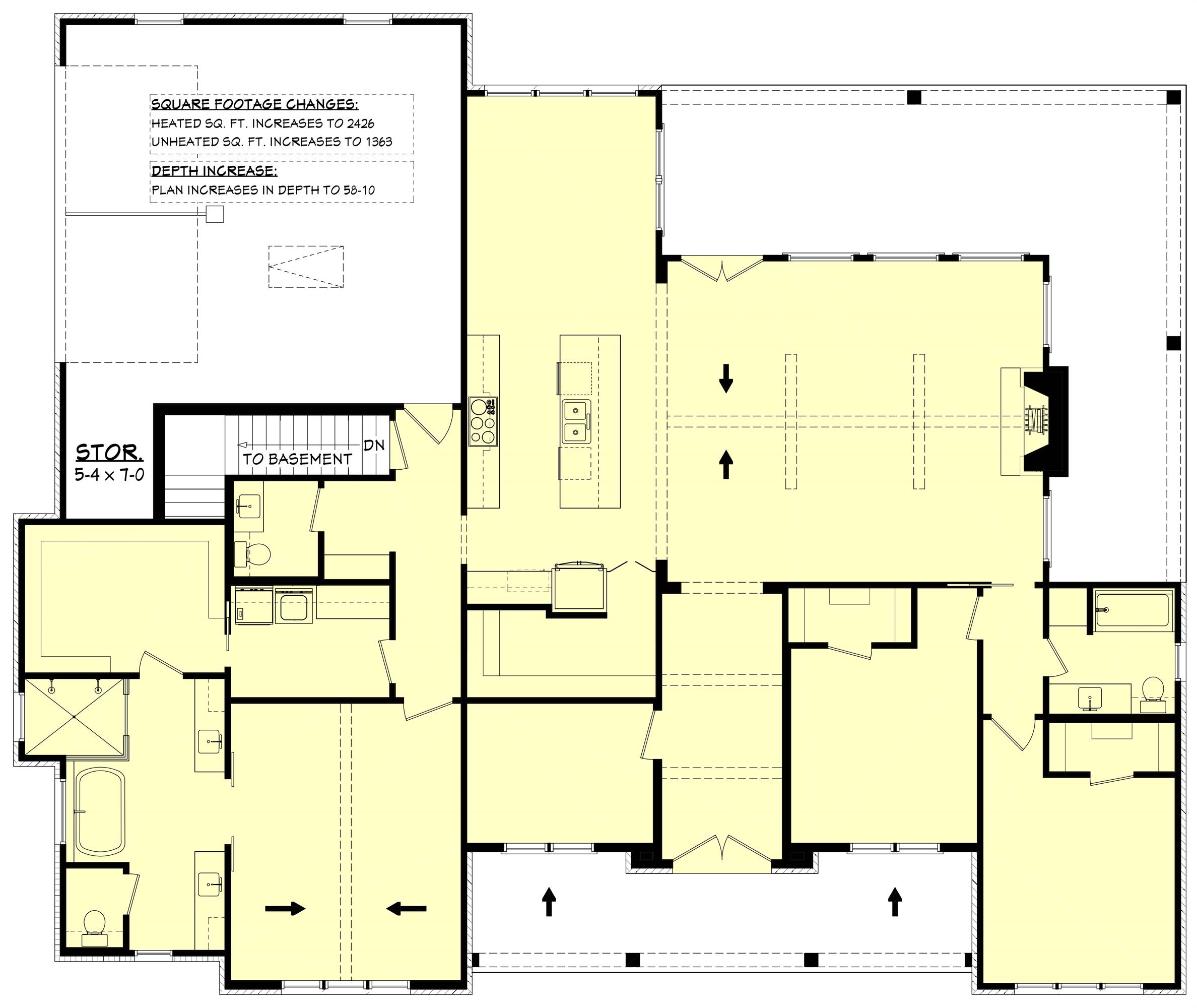 Basement Stair Location