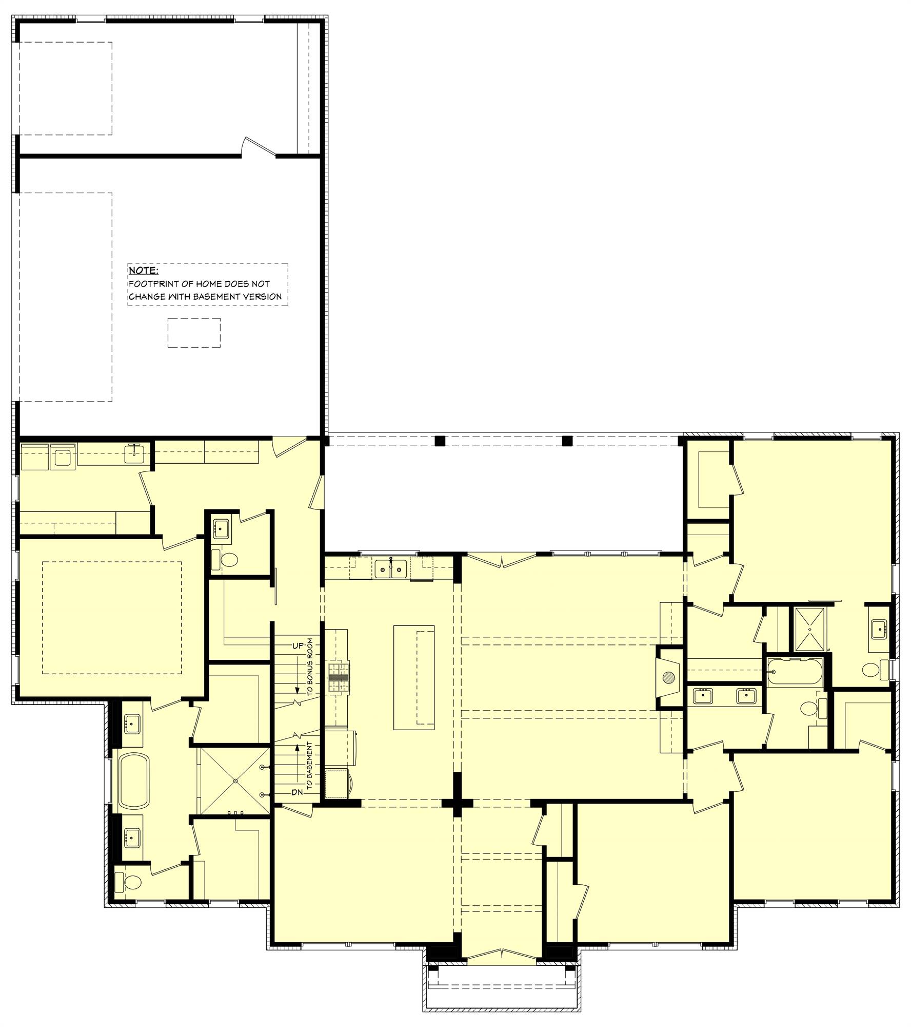 Basement Stair Location