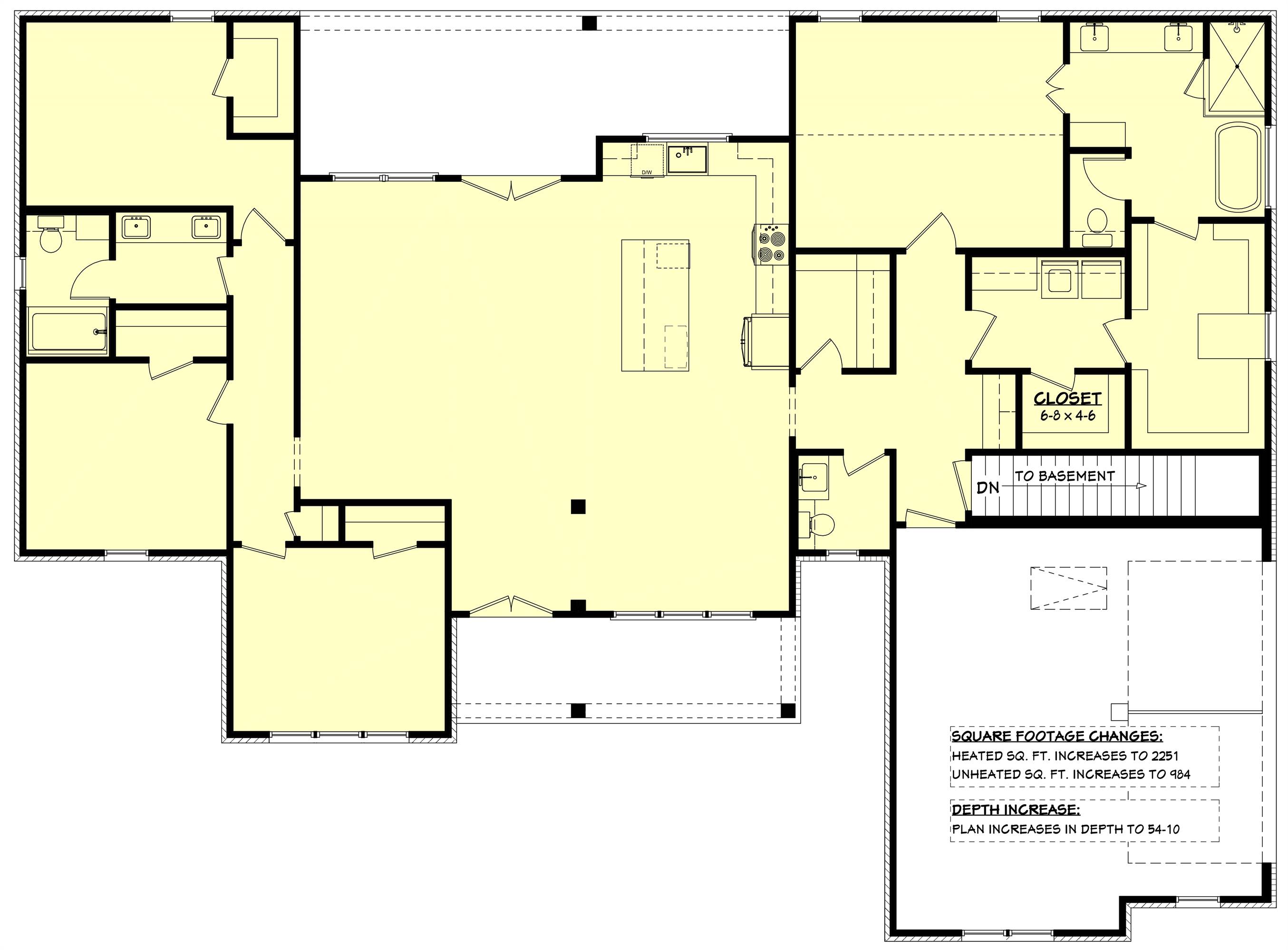 Basement Stair Location