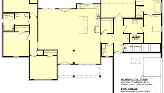 Basement Stair Location