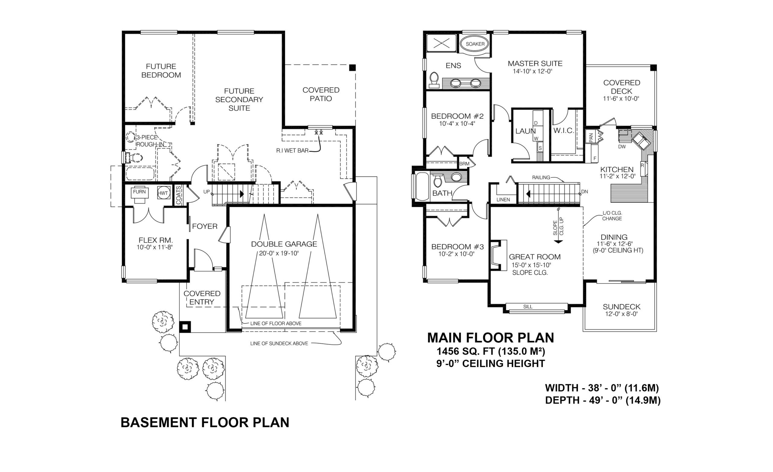 Ground Floor and Main Floor
