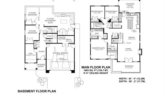 Ground and Main Floor