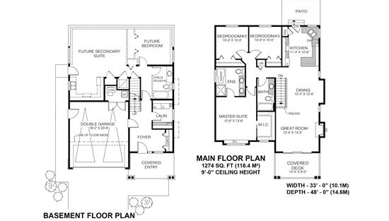 Ground and Main Floor