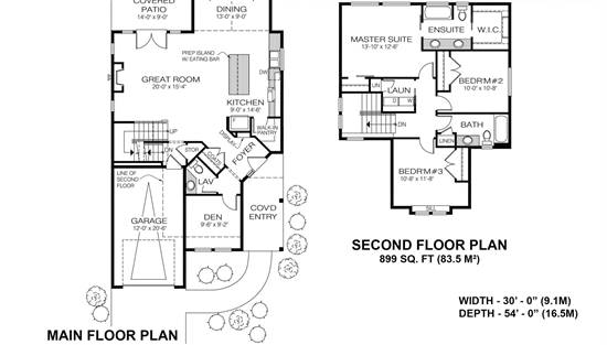 Main and Second Floor