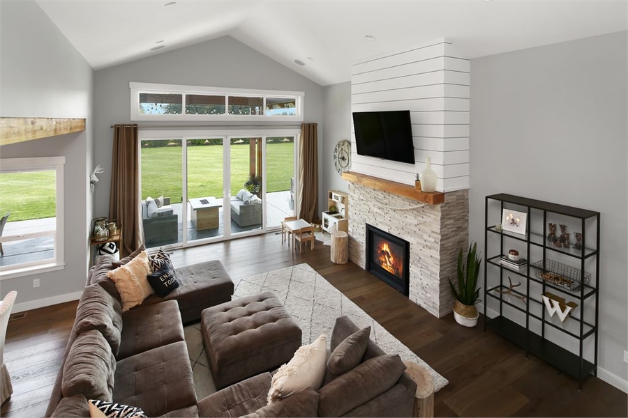 Living Room image of Northwest 619 House Plan