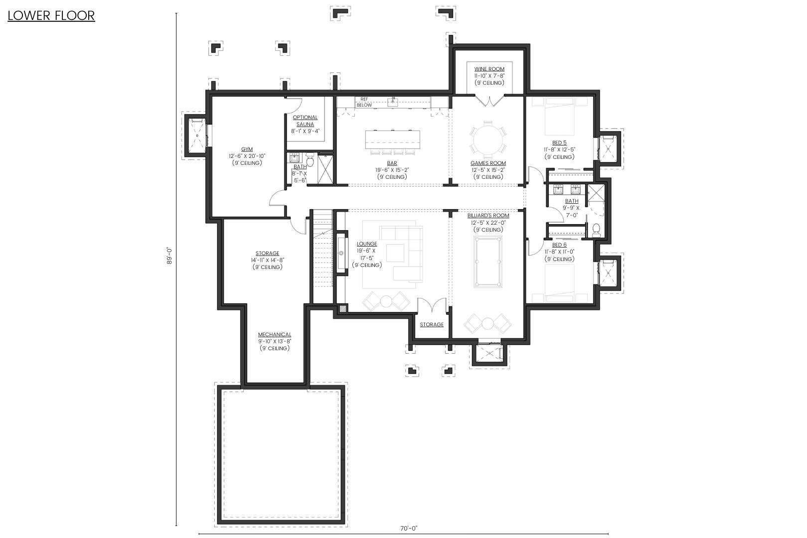 Lower Level Plan