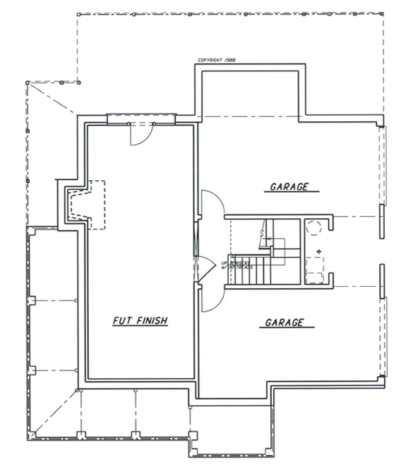 Country House Plan with 4 Bedrooms and 2.5 Baths - Plan 8260