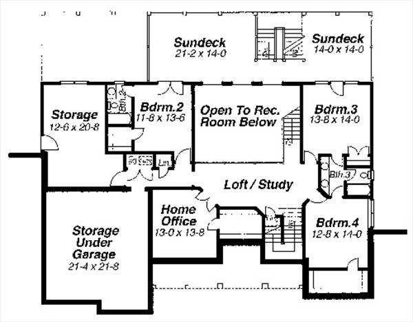 Cape Cod House Plan With 5 Bedrooms And 5 5 Baths Plan 8265