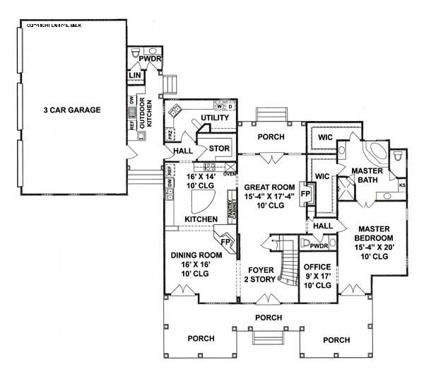 3 Bedrooms and 2.5 Baths - Plan 2532