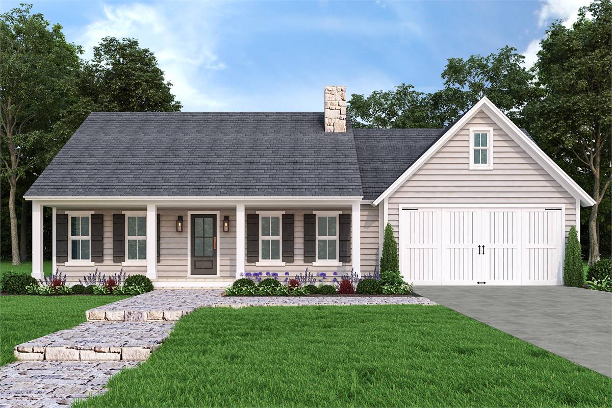 Delightful Ranch with Therma-Tru® Entry Door image of Stonebrook House Plan