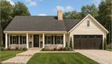 A Front-Entry Garage Features Clopay Garage Doors