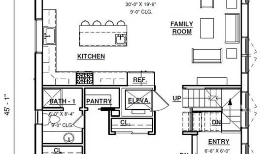 1st Floor Plan