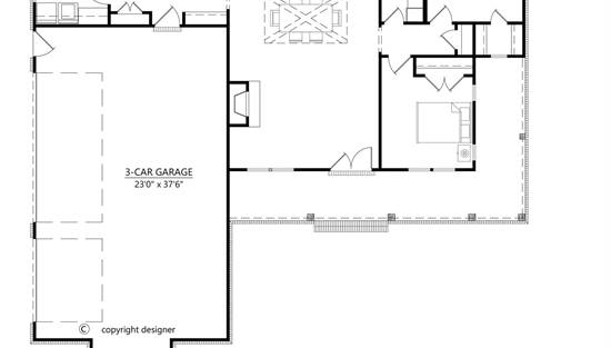 3 Car Garage