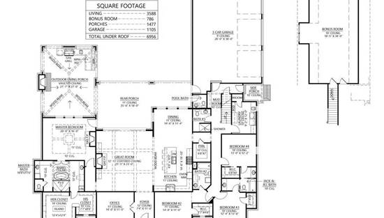 Modified 1st Floor Plan