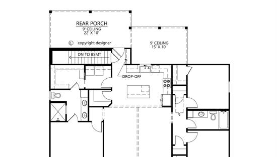 Staircase to Basement