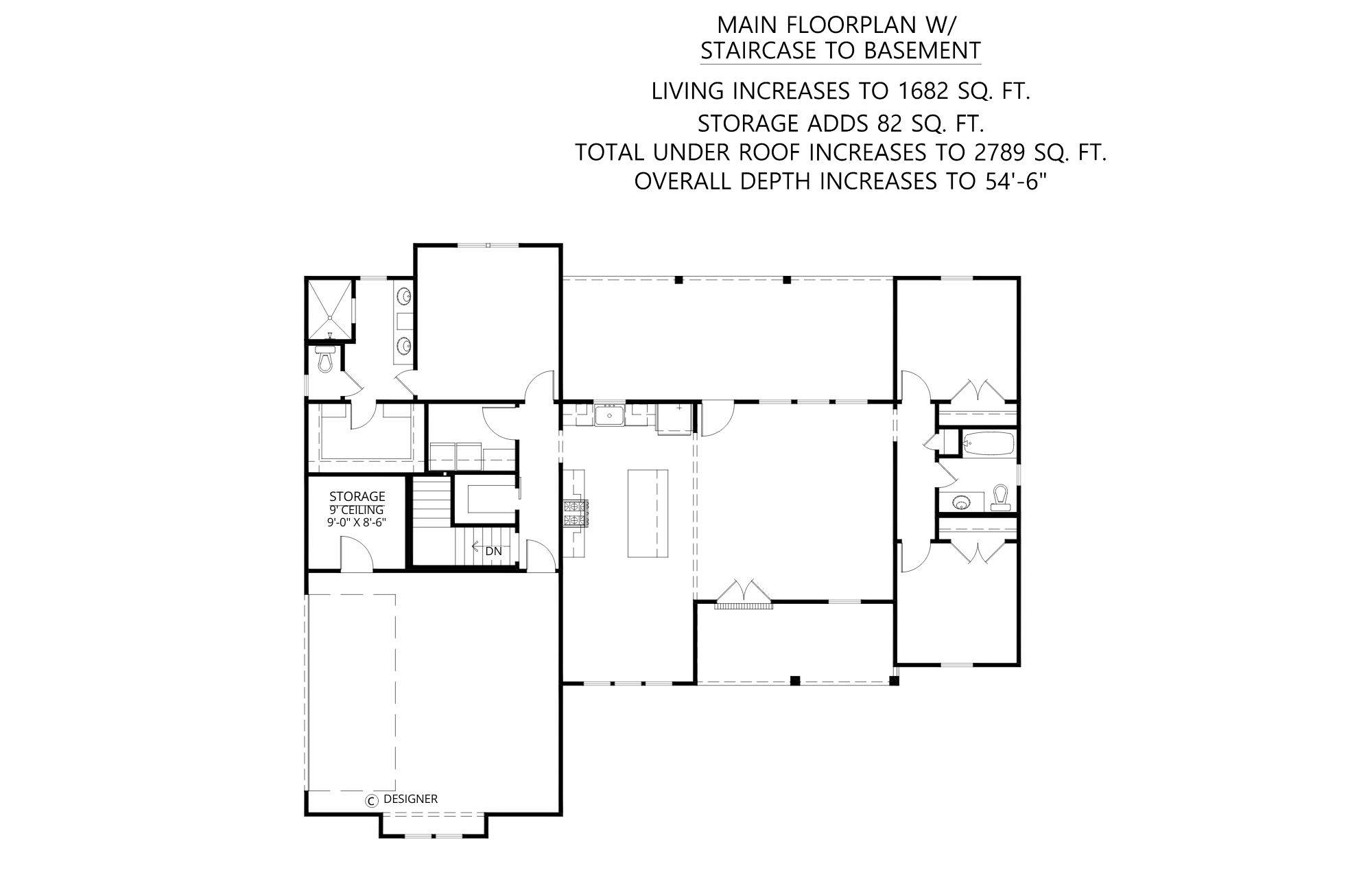 Staircase to Basement