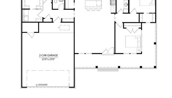 Front Facing Garage Option