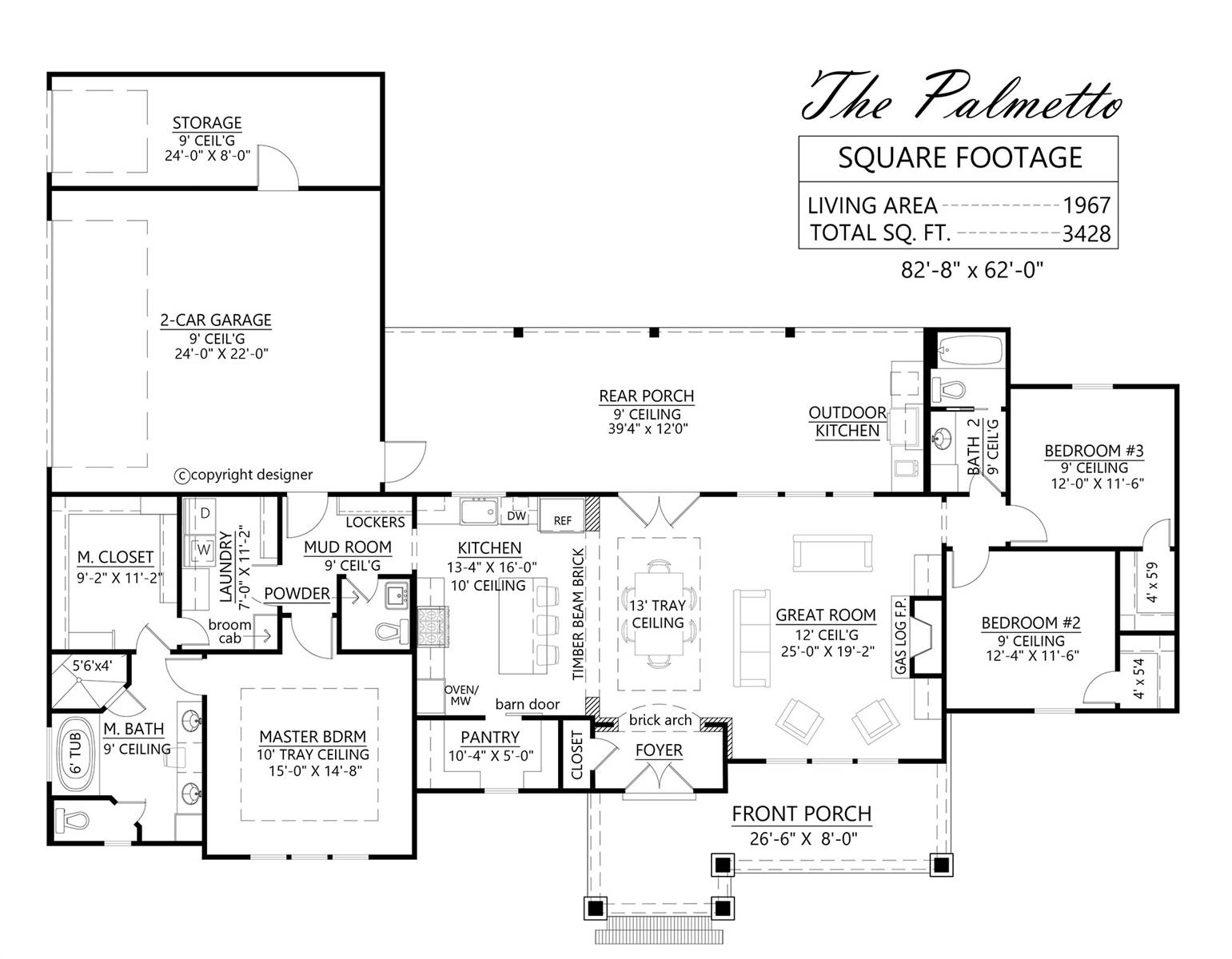 Country House Plan With 3 Bedrooms And 2 5 Baths Plan 1548
