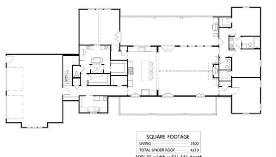 Basement Option Floor Plan