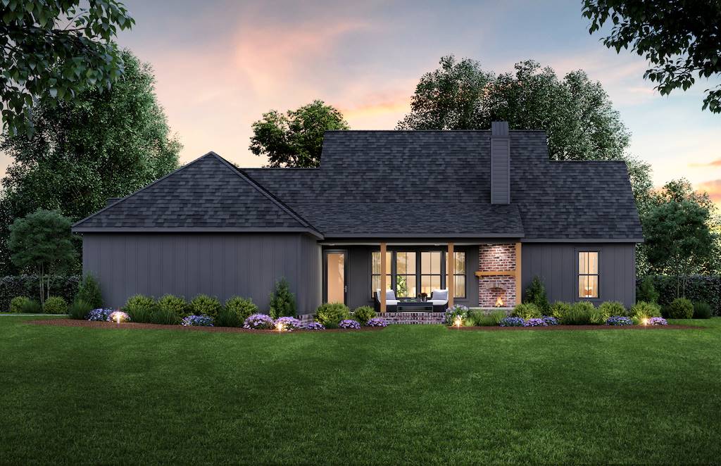 One Story Modern Farmhouse Style House Plan 4996 Plan 4996
