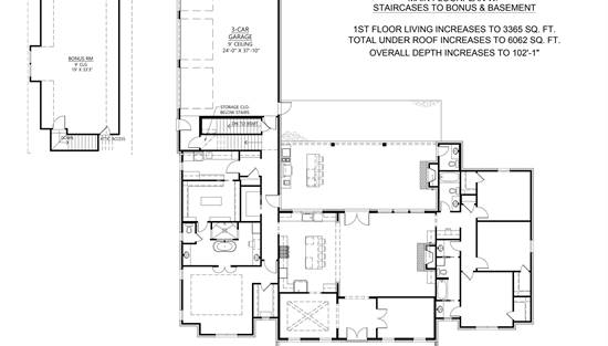 Basemen Stair Location