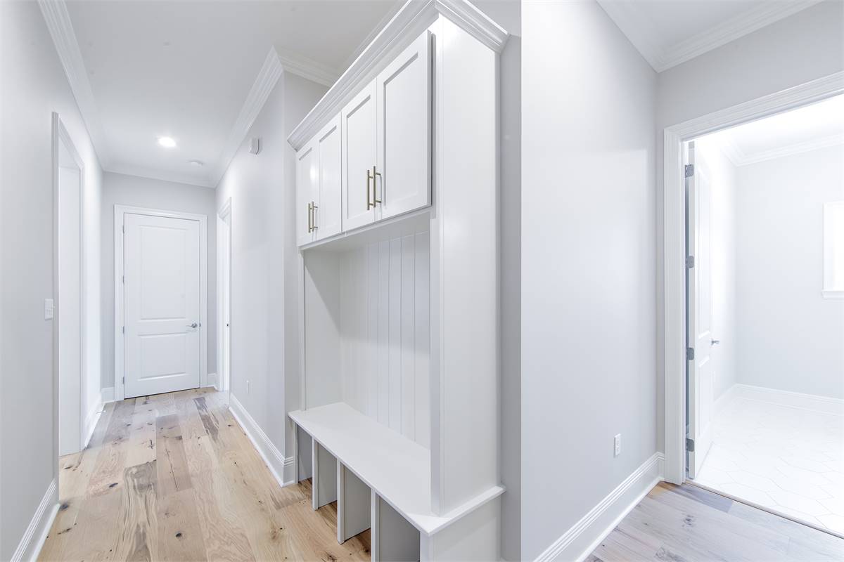 Mud Room with Bench Seating and Storage