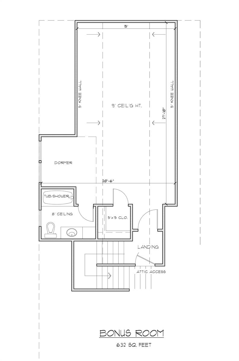 Bonus Plan image of Black Creek House Plan