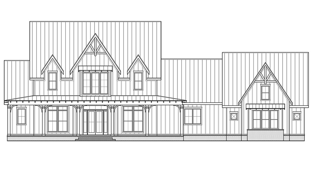 Front Elevation image of Summerville House Plan