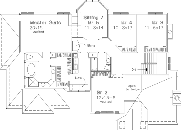 Upper Floor Plan