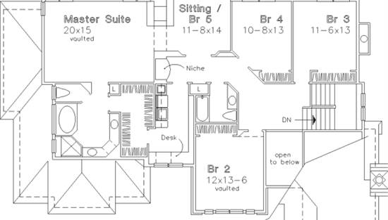 Upper Floor Plan