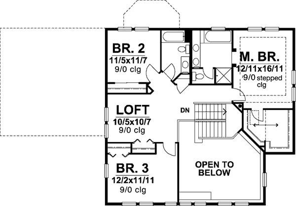 Upper Floor Plan