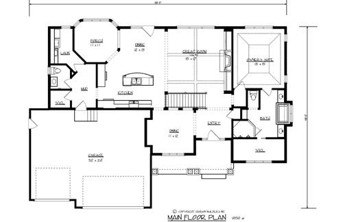 House The Lakeside House Plan Green Builder House Plans