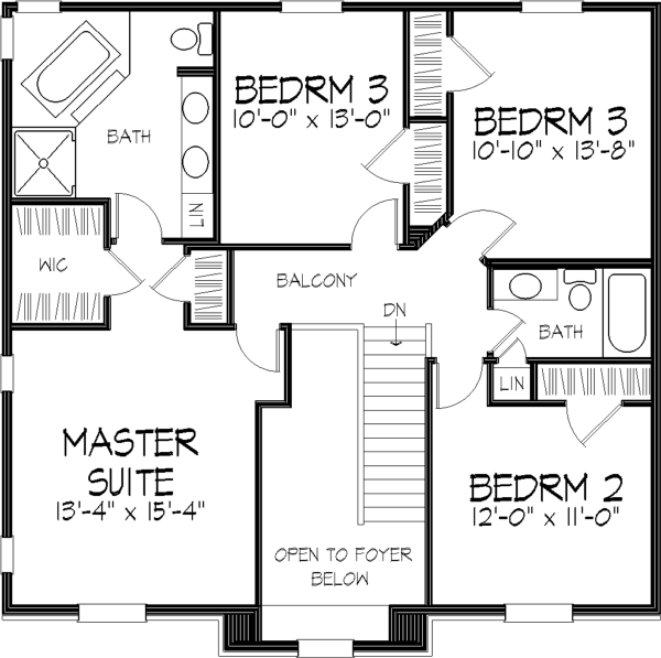 Upper Floor Plan