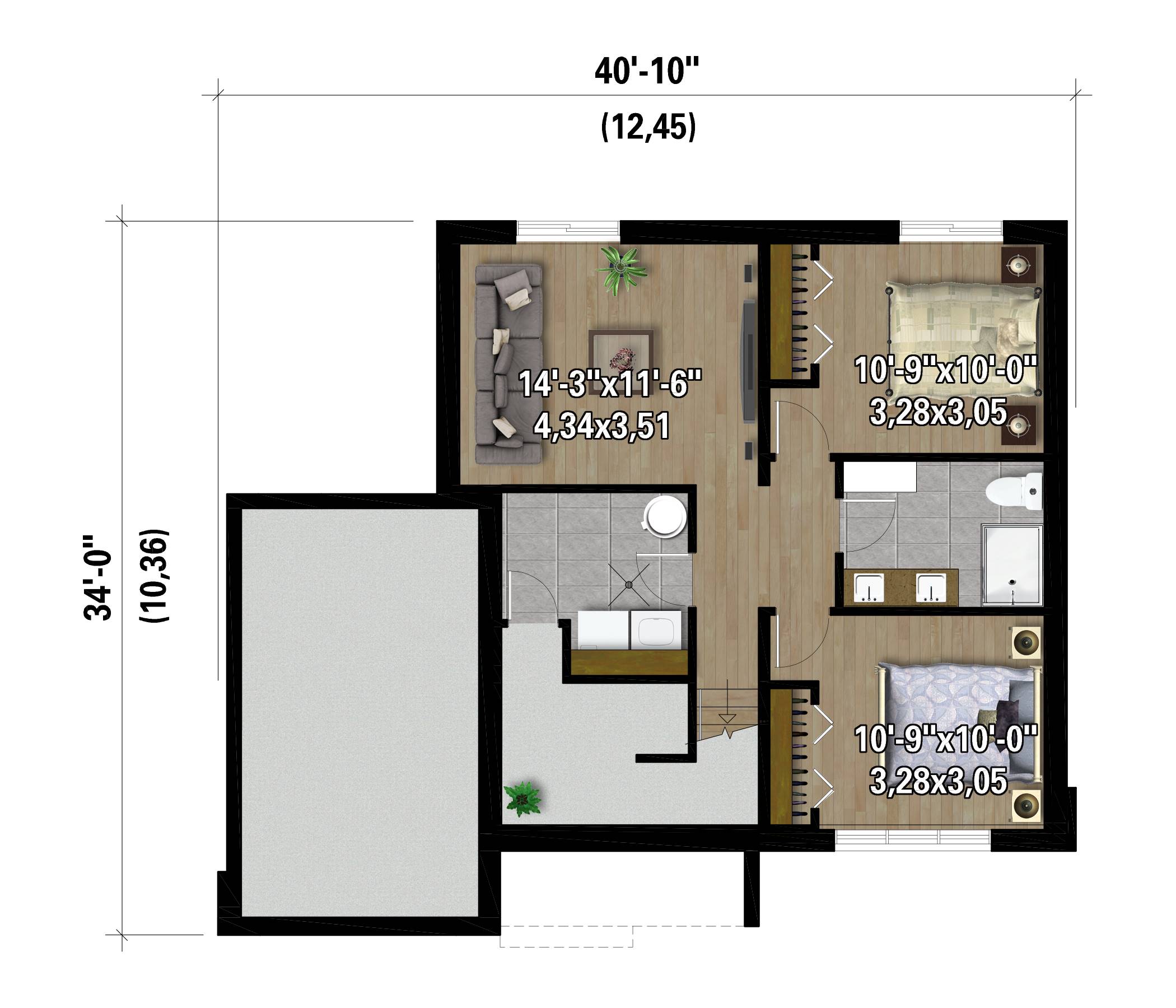 Lower Level Plan