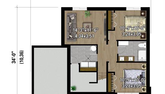 Lower Level Plan