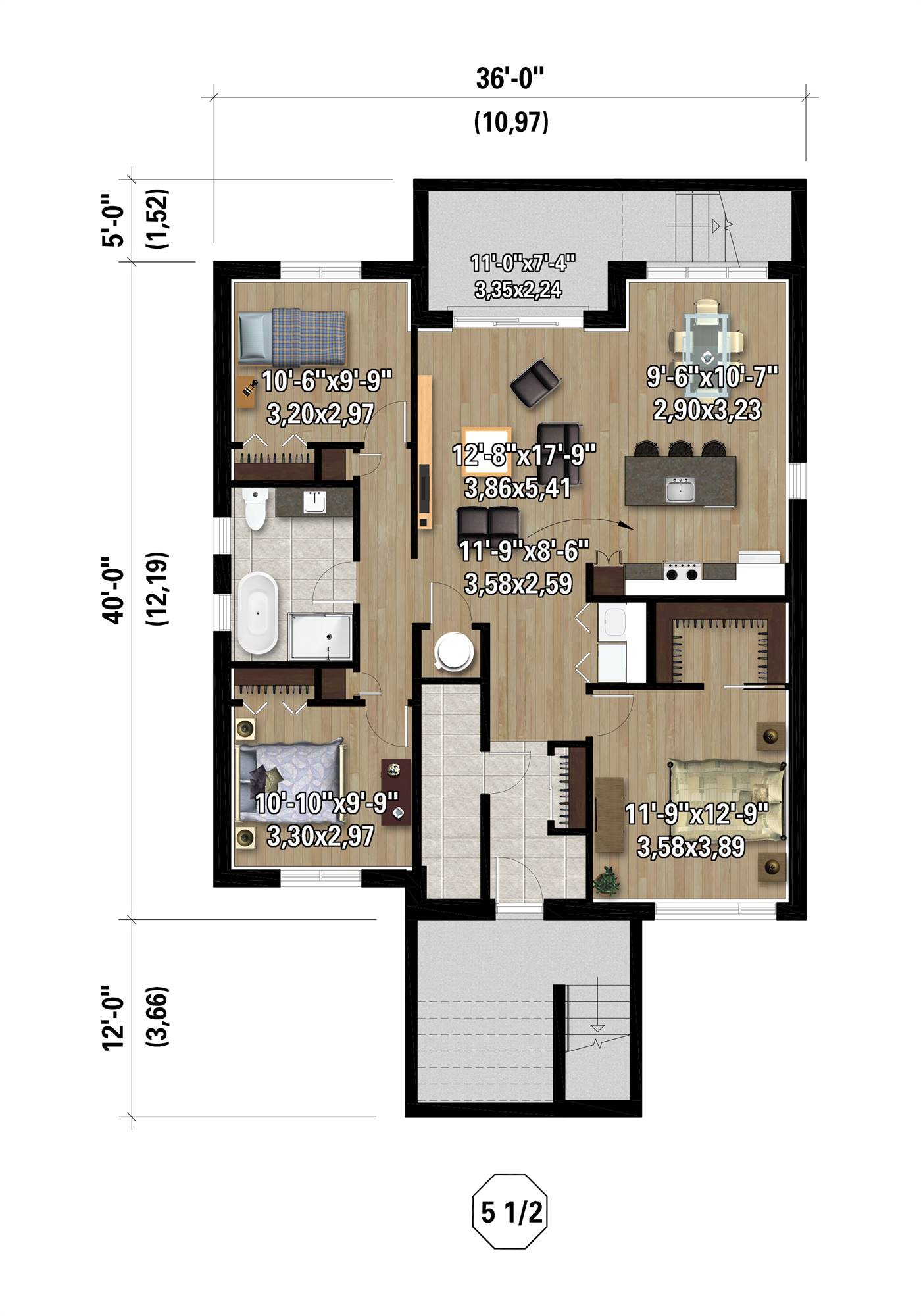 Lower Level Plan