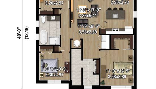 Lower Level Plan