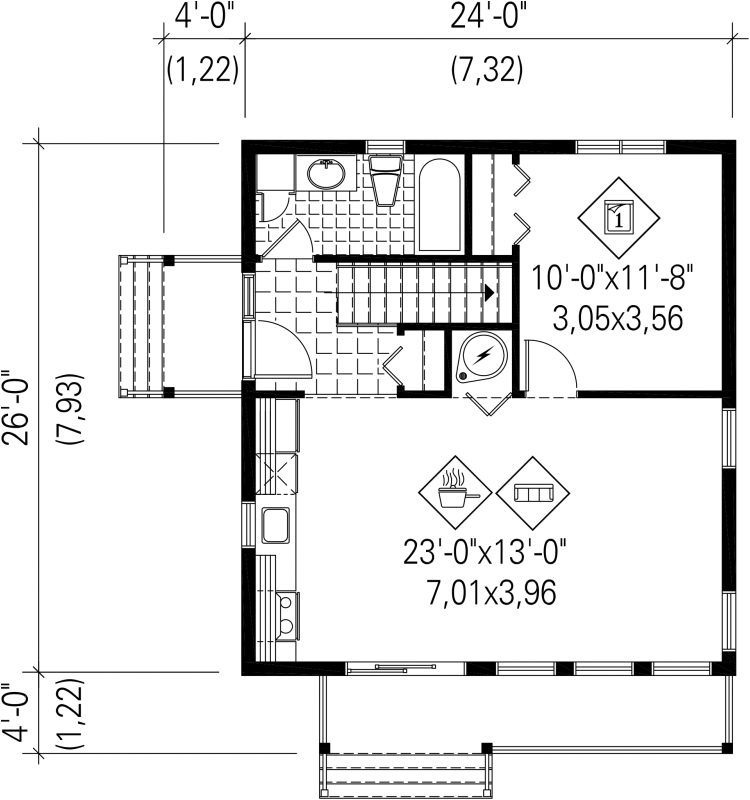 24 32 House Plans