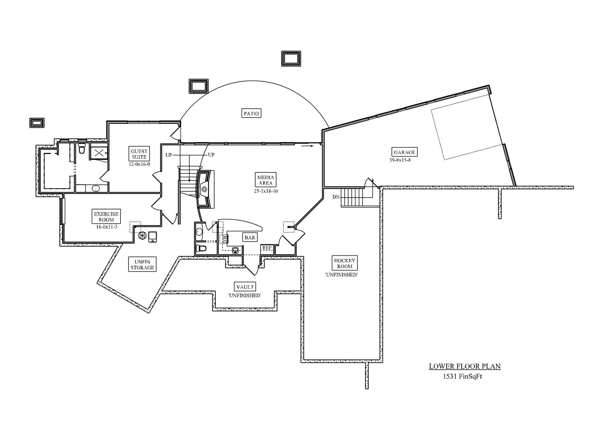 Lower Level Plan